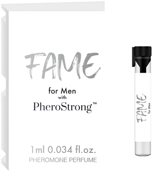 Perfumy męskie z feromonami PheroStrong Fame For Men Pheromone Perfume 1 ml (5905669259538)