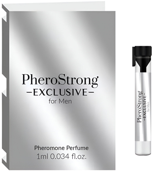 Perfumy męskie z feromonami PheroStrong Exclusive For Men Pheromone Perfume 1 ml (5905669259453)