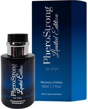 Perfumy męskie z feromonami PheroStrong Limited Edition Pheromone Perfume For Men 50 ml (5905669259477)