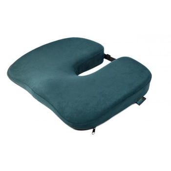 Ортопедическая подушка для сидения Correct Shape Model-1 Подушка от геморроя, простатита, подагры изумрудный (77537)