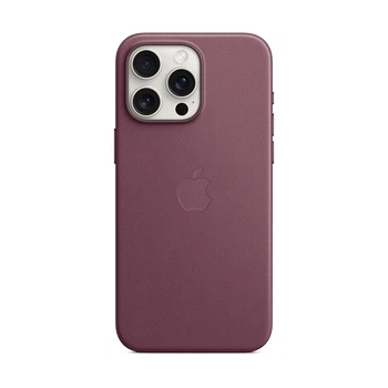 Чохол FineWoven Case with MagSafe Original для Apple iPhone 15 Pro Max (OEM) - Mulberry (ARM71989)