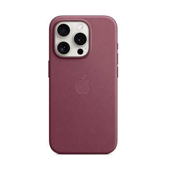 Чохол FineWoven Case with MagSafe Original для Apple iPhone 15 Pro (OEM) - Mulberry (ARM71984)