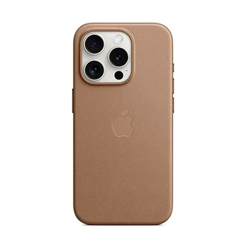 Чохол FineWoven Case with MagSafe Original для Apple iPhone 15 Pro (OEM) - Taupe (ARM71986)