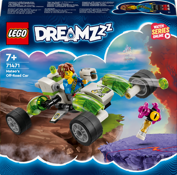 Zestaw klocków Lego DREAMZzz Pojazd terenowy Mateo 94 elementy (71471)