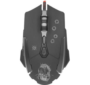 Мишка Defender Killer GM-170L, 7кн., 3200dpi, (+килимок) підствітка (52170)