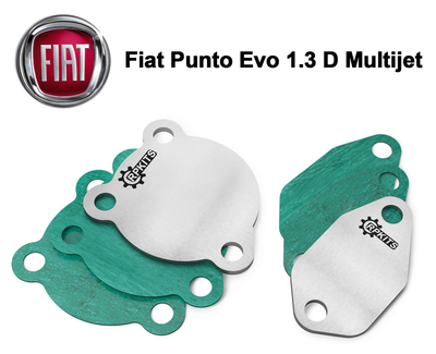 Заглушка клапана EGR Fiat Punto Evo 1.3 D Multijet 2009-2012