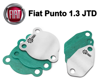 Заглушка клапана EGR Fiat Punto 1.3 JTD 2003-2005