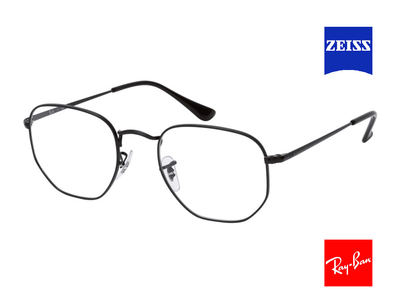 Очки для компьютера Ray-Ban RX 6448 2509 54 (оправа) Zeiss DuraVision Blue Protect UV (линзы)