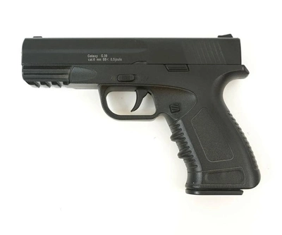 Страйкбольний пістолет Glock Galaxy G39 метал чорний