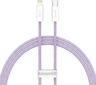 Кабель Baseus Dynamic Series Fast Charging Data Cable Type-C to iP 20 Вт 1 м Purple (CALD000005)