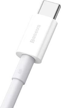 Кабель Baseus Superior Series Fast Charging Data Cable USB to Type-C 66 Вт 2 м White (CATYS-A02)