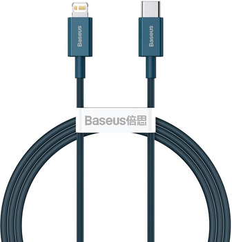 Кабель Baseus Superior Series Fast Charging Data Cable Type-C to iP PD 20 W 2 м Blue (CATLYS-C03)