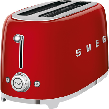 Тостер Smeg 50' Style Red TSF02RDEU (8017709190750)