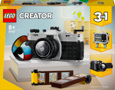 Zestaw klocków Lego Creator Kamera retro 261 części (31147)