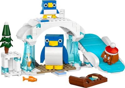 Zestaw klocków Lego Śnieżna przygoda rodziny pingwinów. Dodatkowy zestaw 228 elementów (71430)