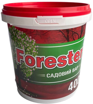 Садовий вар з живицею Forester 400 г (4820072978276)