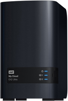 Мережеве сховище Western Digital My Cloud EX2 Ultra 2x3.5" USB3.0 LAN External (WDBVBZ0060JCH-EESN)