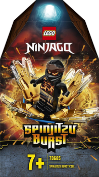Zestaw klocków Lego Ninjago Wybuch Spinjitzu - Cole 48 części (70685)