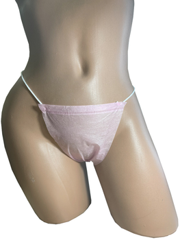 Упаковка трусиків Monaco Style стрінги L/XL рожеві х 50 шт (4823103889909)
