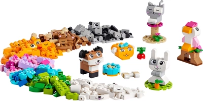 Zestaw klocków Lego Classic Kreatywne zwierzaki 450 elementów (11034)