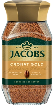 Кофе растворимый Jacobs Cronat Gold 200 г (8711000513767)