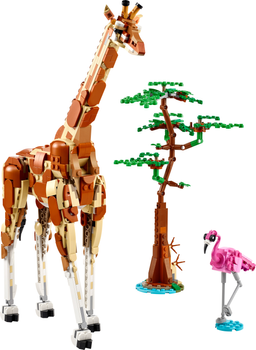 Zestaw klocków Lego Creator Dzikie zwierzęta safari 780 elementów (31150)