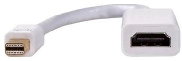 Kabel adapter Akyga HDMI - mini DisplayPort F/M 0.15 m White (5901720133335)
