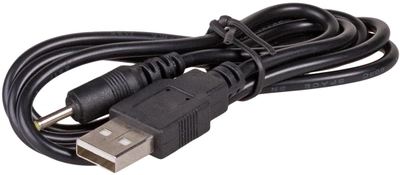 Kabel adapter Akyga USB Type-A - DC M/M 0.8 m Black (5901720132314)