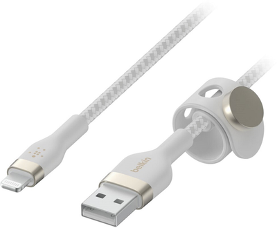 Кабель Belkin Lightning - USB Type-A M/M 2 м White (745883832422)