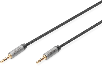 Kabel audio Digitus mini Jack 3.5 mm M/M 1 m Black (4016032481263)