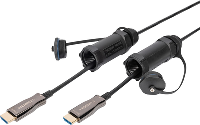 Kabel Digitus HDMI A - HDMI A M/M 30 m Black (4016032483809)