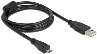 Кабель Delock micro-USB - USB Type-A M/M 1 м Black (4043619822997)