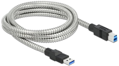 Кабель Delock USB Type-A - USB Type-B M/M 2 м Silver (4043619867790)