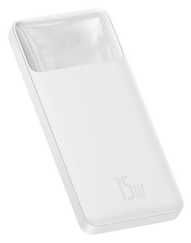 Powerbank Baseus Bipow Pro Overseas 15 W 10000 mAh White (PPBD050002)