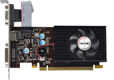 Відеокарта AFOX PCI-Ex GeForce G210 1GB GDDR2 (64bit) (460/1000) (DVI, VGA, HDMI) (AF210-1024D2LG2-V7)