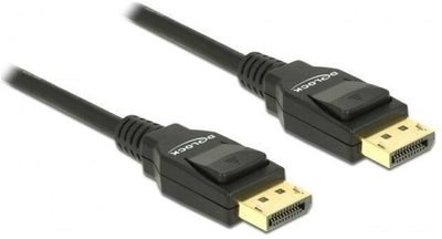 Kabel Delock DisplayPort M/M 5 m Black (4043619824250)