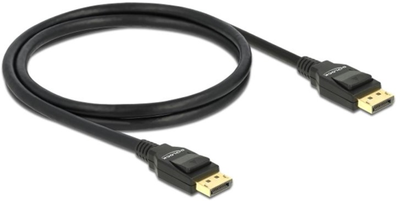Kabel Delock DisplayPort M/M 1 m Black (4043619824236)