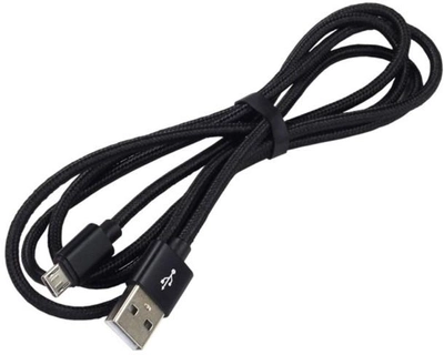 Кабель Everactive USB Type-A - micro-USB M/M 2 м Black (5903205771544)