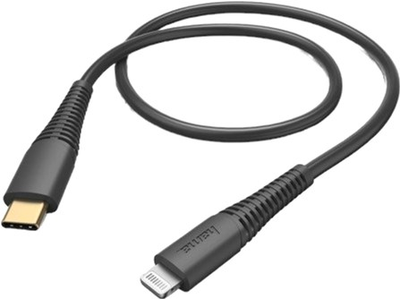 Кабель Hama Lightning - USB Type-C M/M 1.5 м Black (4047443412591)