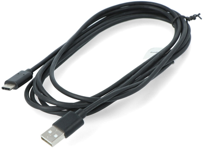 Kabel Lanberg USB Type-C - USB Type-A M/M 0.5 m Black (5901969434743)