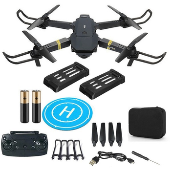 Квадрокоптер Eachine E58 PRO Дрон з HD камерою до 10 хвилин з кейсом + акб