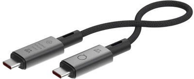 Кабель Linq USB Type-C M/M 0.3 м Black (8720574620504)