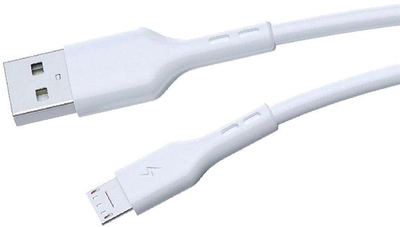 Кабель MS USB Type-A - USB micro A M/M 1 м White (3856005184903)