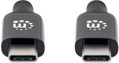 Kabel Manhattan USB Type-C 3.2 M/M 3 m Black (766623355964)