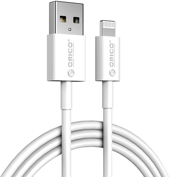 Кабель Orico USB Type-A - Lightning 1 м White (6936761822800)