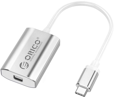 Kabel adapter Orico USB Type-C - mini DisplayPort 0.15 m White (6936761860277)