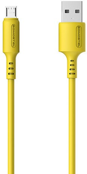 Кабель Somostel USB Type-A - micro-USB 3.1A 1.2 м Gold (5902012968932)