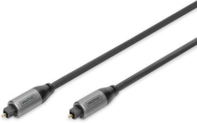 Kabel audio Digitus Toslink 2.2 mm - Toslink 2.2 mm M/M 2 m Black (4016032481379)