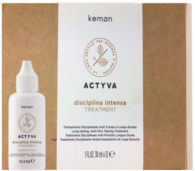 Zestaw Kemon Actyva Disciplina Intensa Treatment 12 x 30 ml (8020936064060)