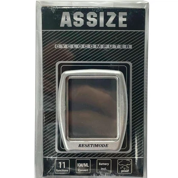 Велокомпьютер, спидометр ASSIZE AS - 411 проводной (11 режимов)
